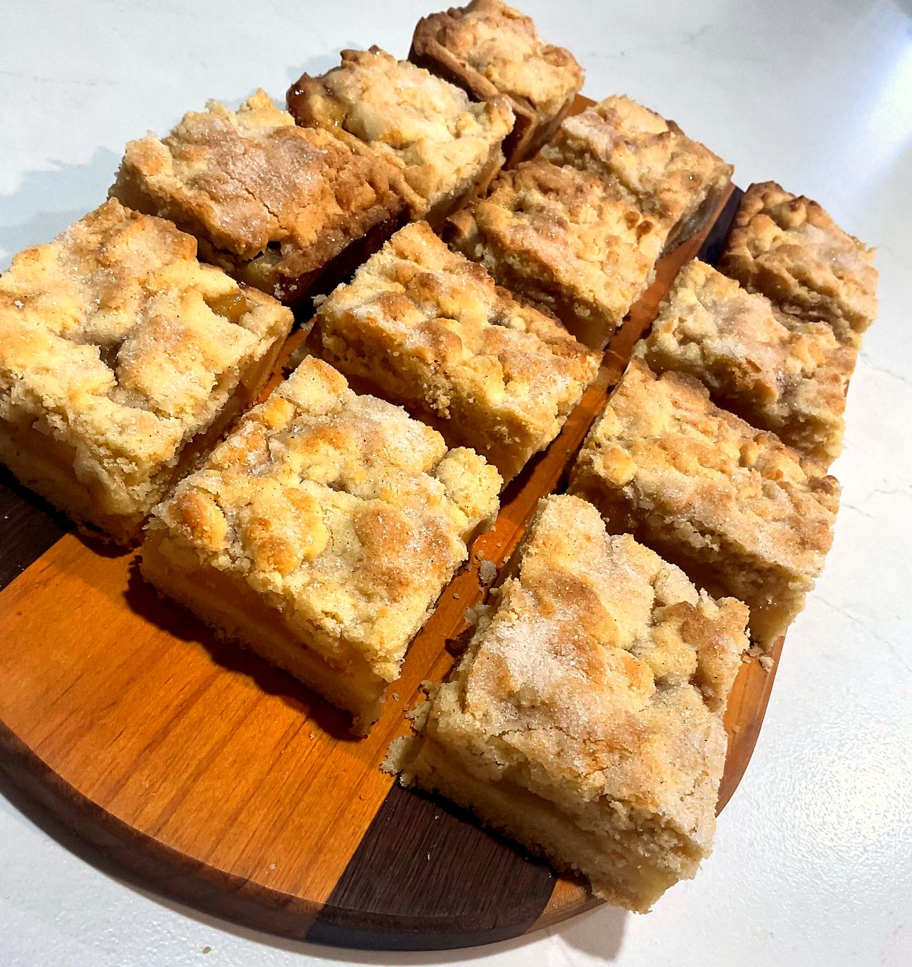 Snickerdoodle apple pie by Chanelle