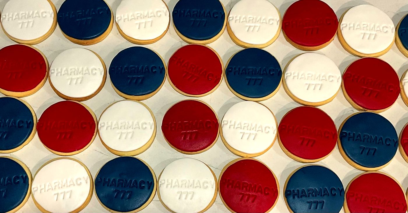 Logo cookies for a business by Chanelle